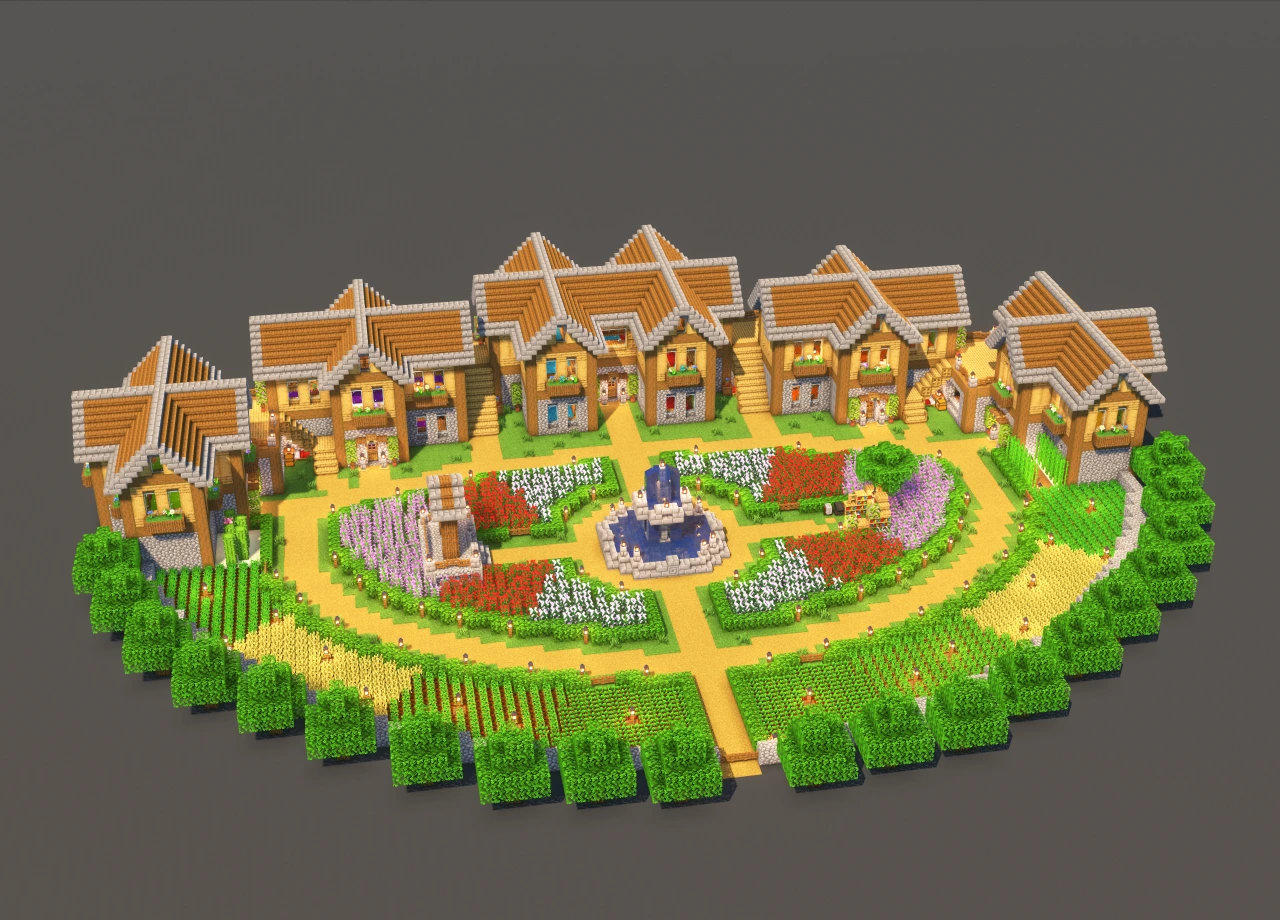 6 Player House - Minecraft Build Guide