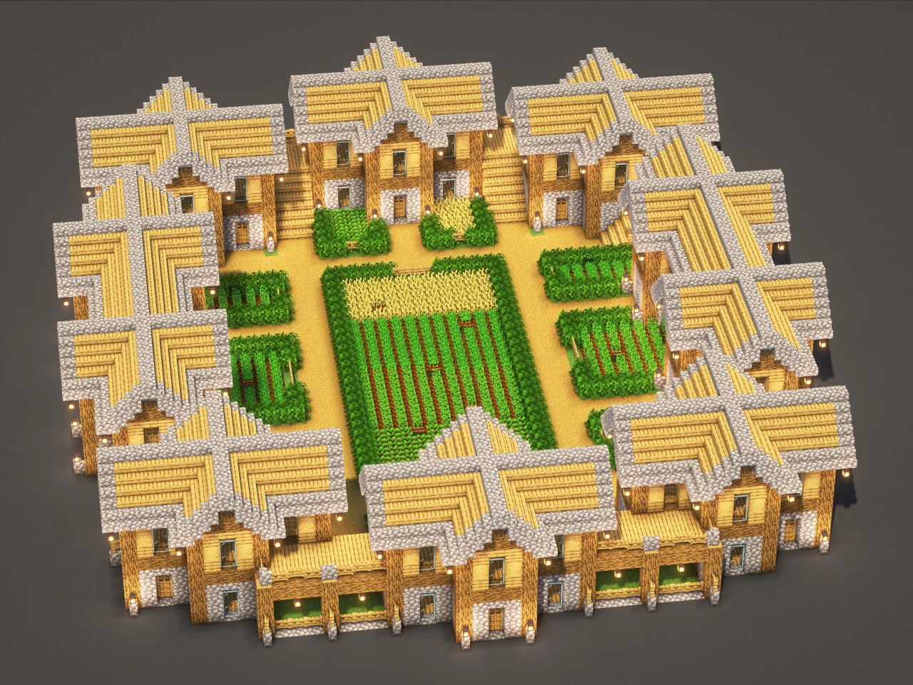 10 Player House - Minecraft Build Guide