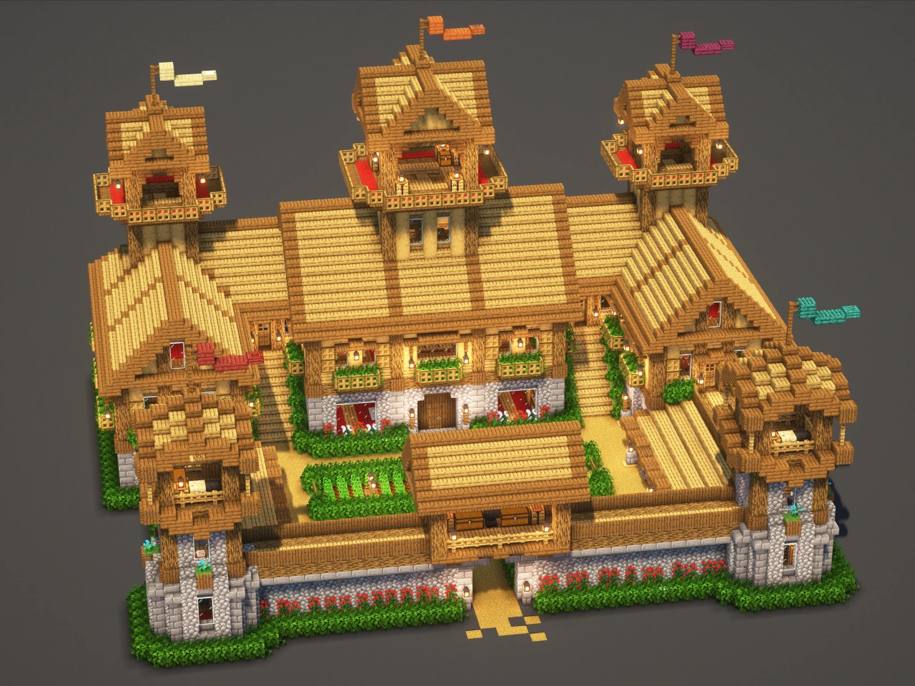 Starter House #1 - Minecraft Build Guide