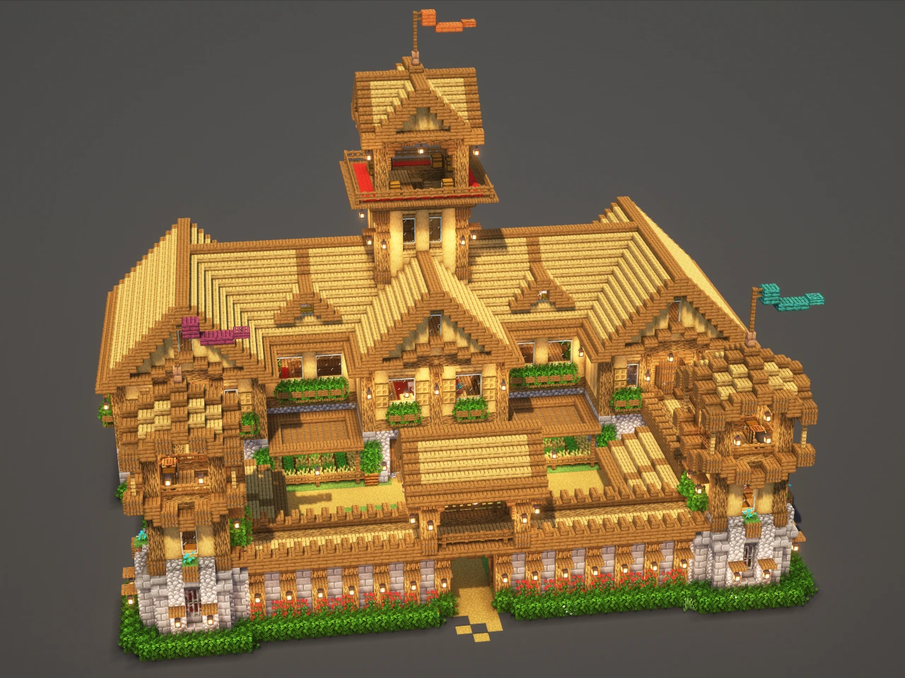 Starter House #2 - Minecraft Build Guide