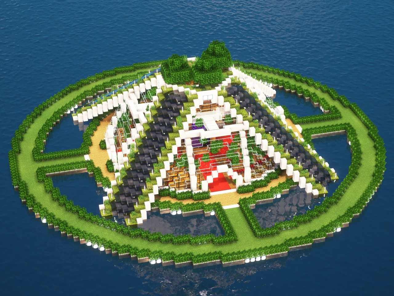 Ocean House - Minecraft Build Guide