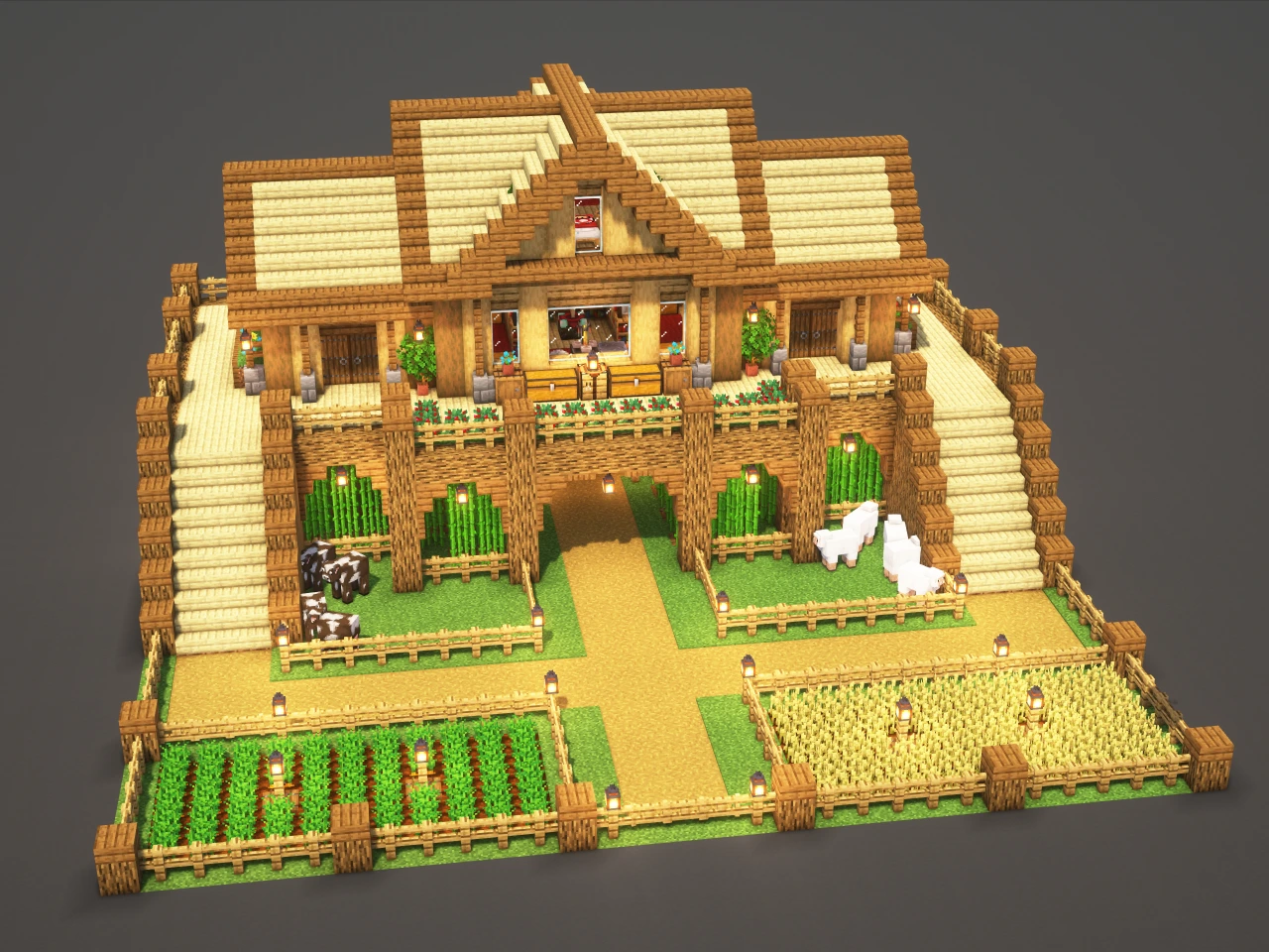 FREE Starter House - Minecraft Build Guide