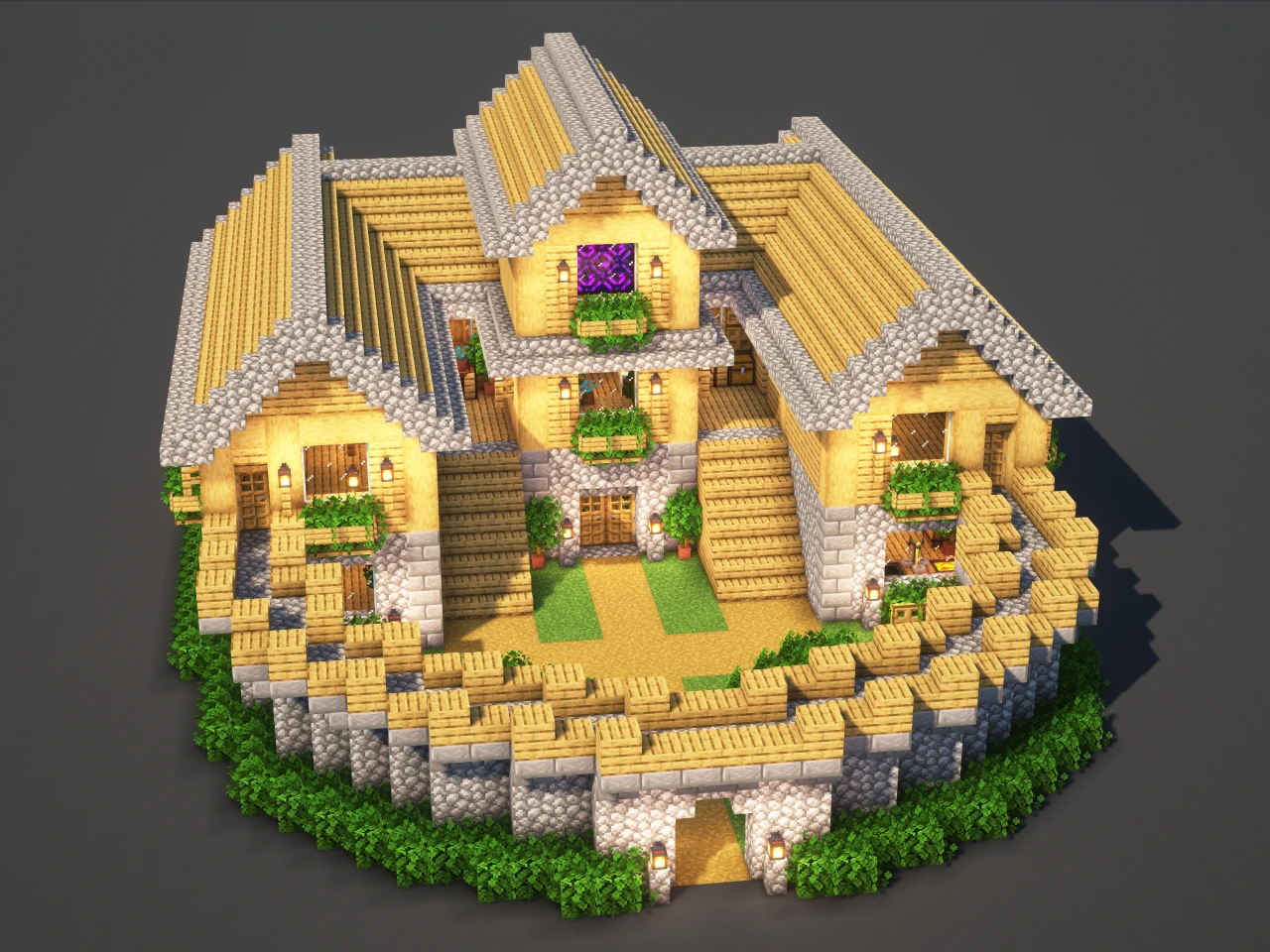 Starter House #7 - Minecraft Build Guide