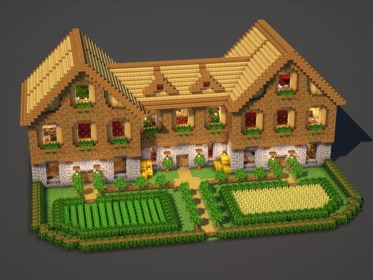 Duo Starter House - Minecraft Build Guide