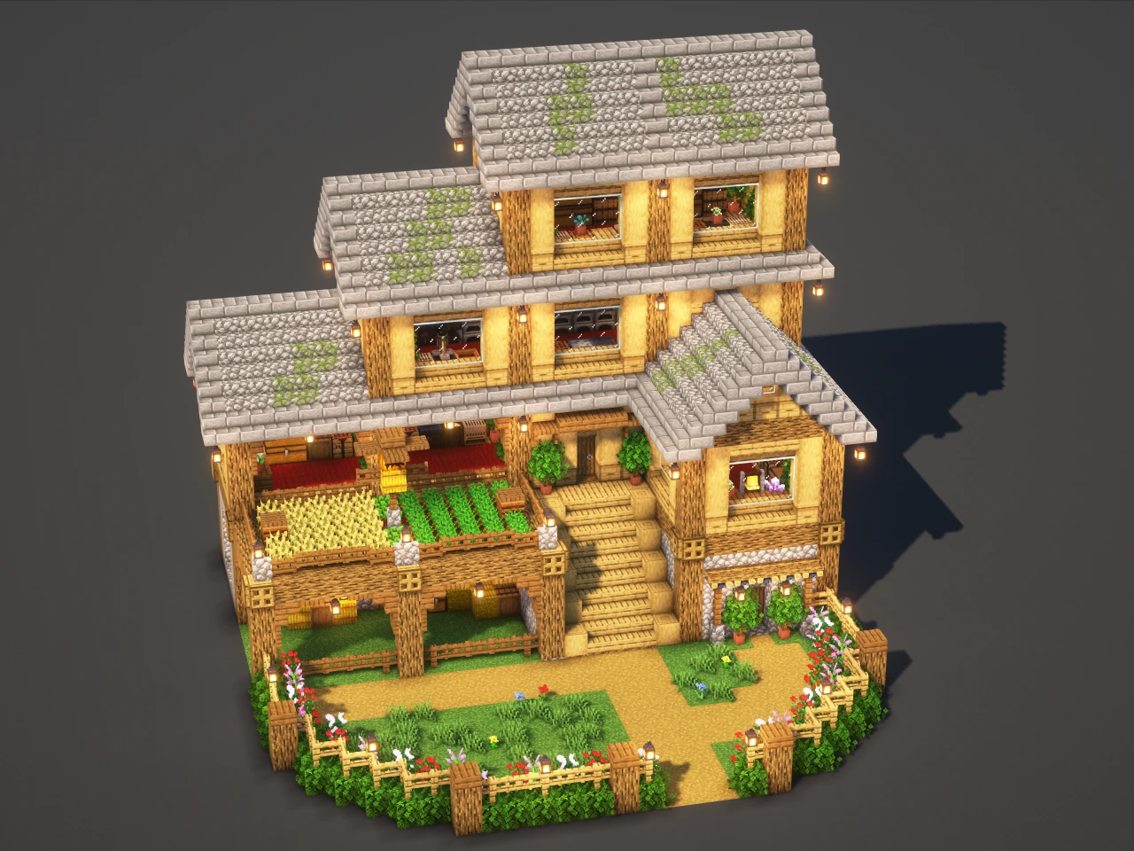 Starter House #8 - Minecraft Build Guide