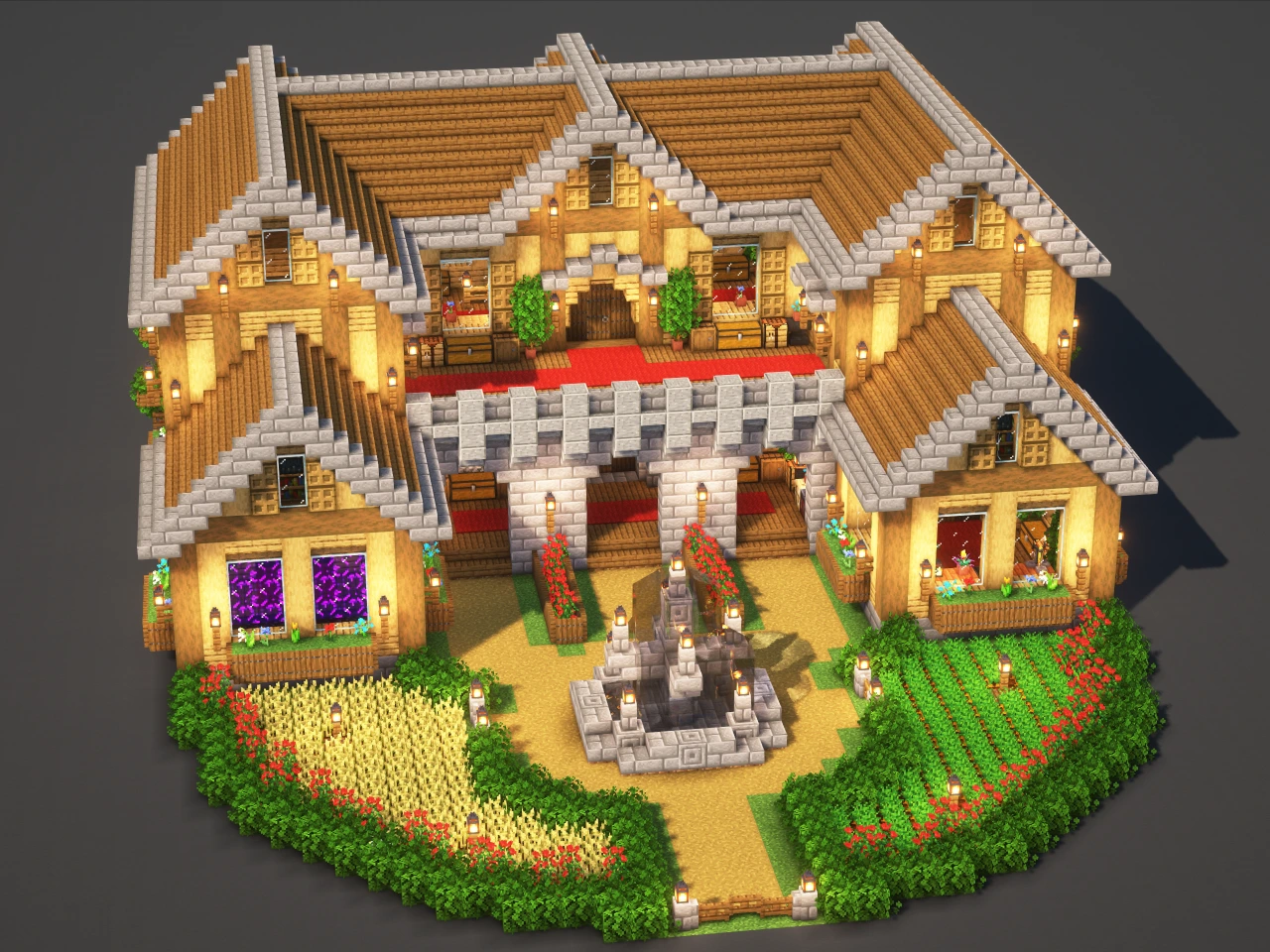 Starter House #10 - Minecraft Build Guide