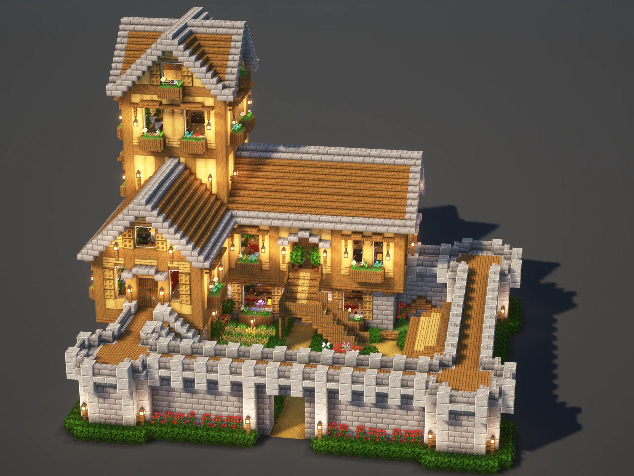 Starter House #12 - Minecraft Build Guide