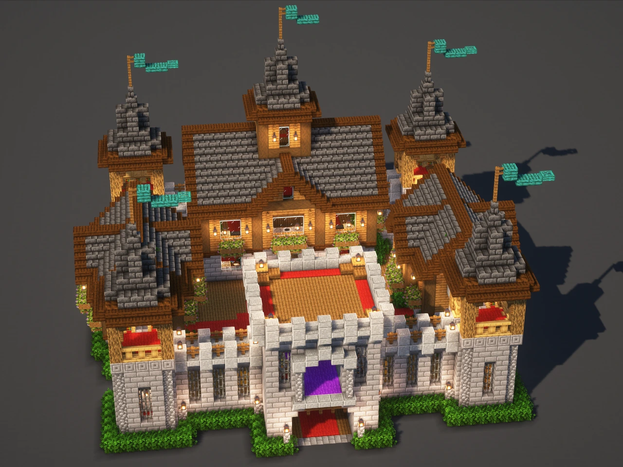 Starter Castle #5 - Minecraft Build Guide