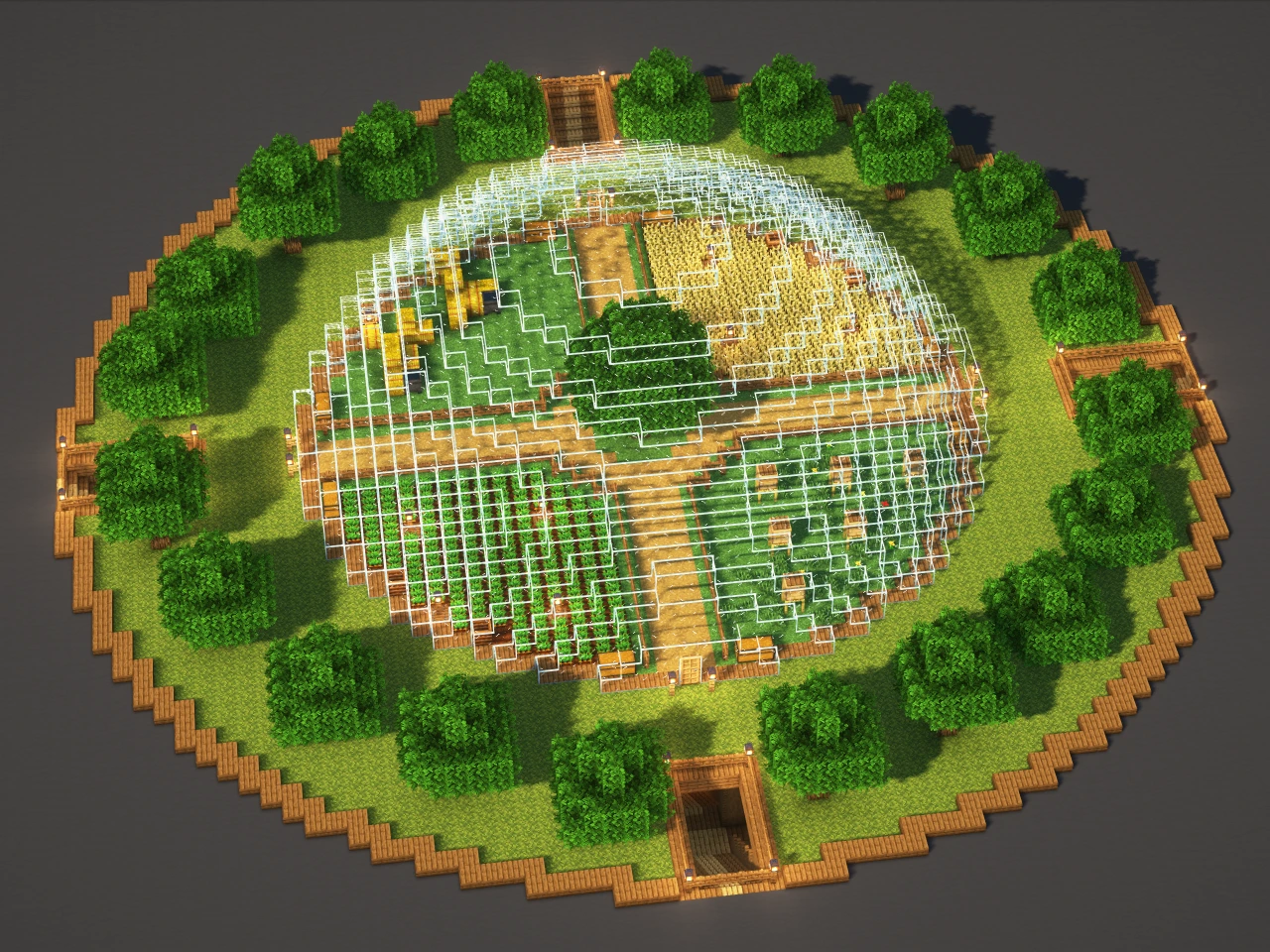 Underground House #1 - Minecraft Build Guide