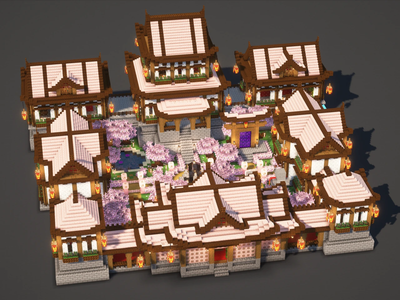 Cherry Castle #4 - Minecraft Build Guide