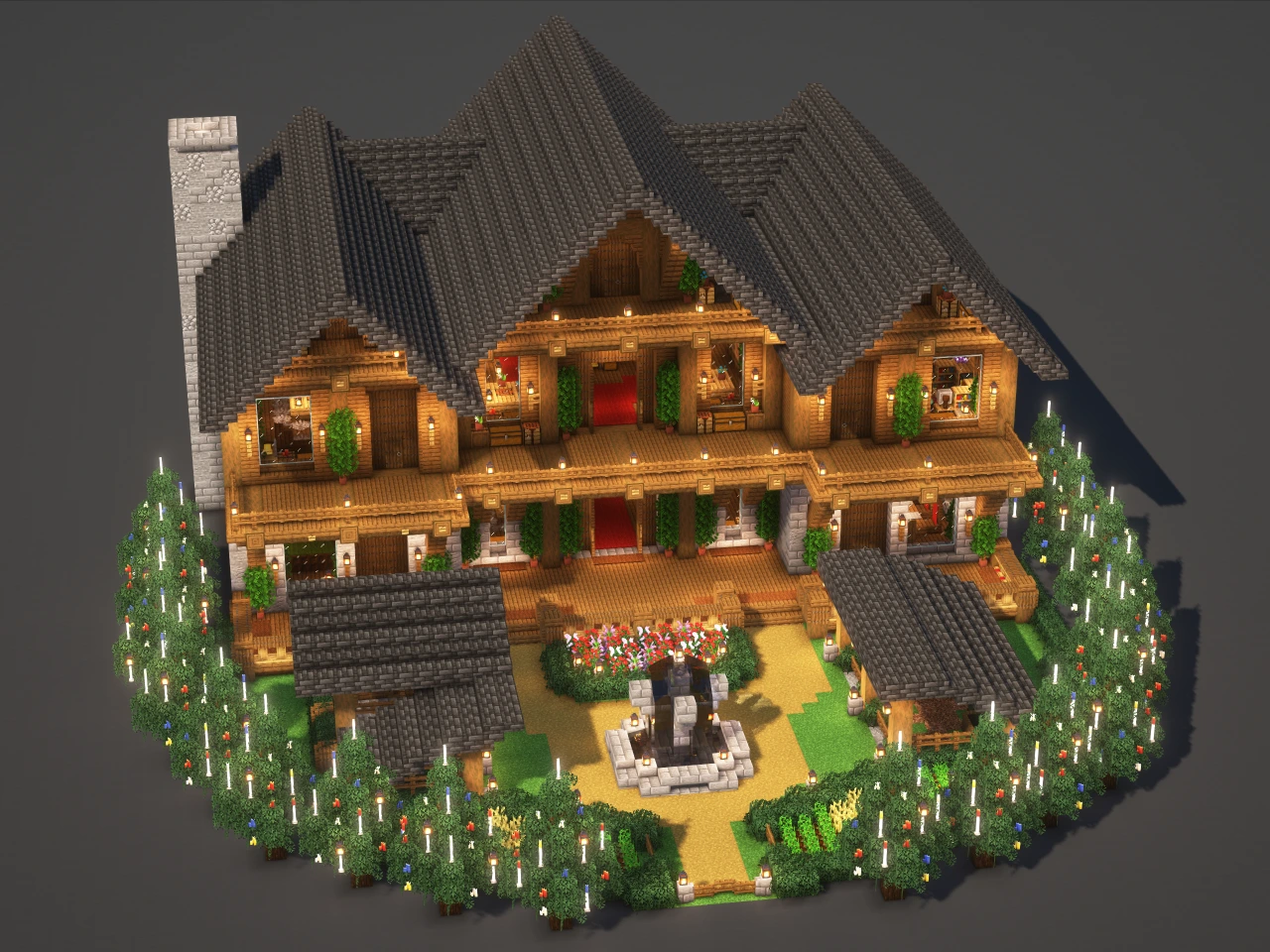 Starter Cabin #2 - Minecraft Build Guide