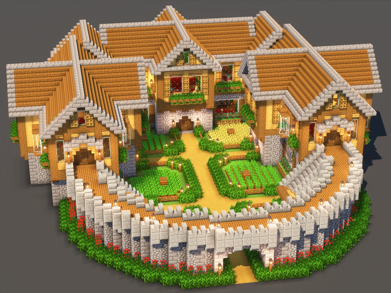 Starter House #18 - Minecraft Build Guide